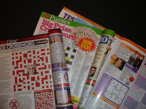 Crossword and puzzle setting
